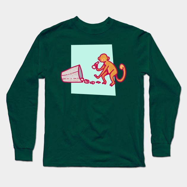 Monke business Long Sleeve T-Shirt by Kenners